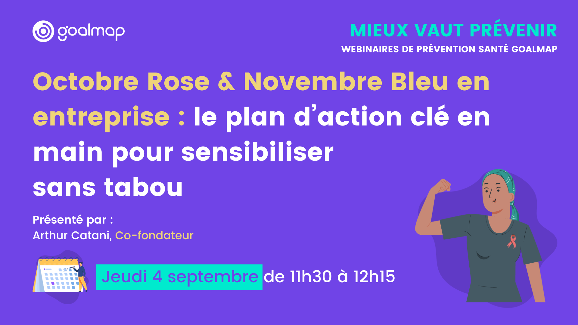 Octobre Rose & Novembre Bleu en entreprise : le plan d’action clé en main pour sensibiliser sans tabou