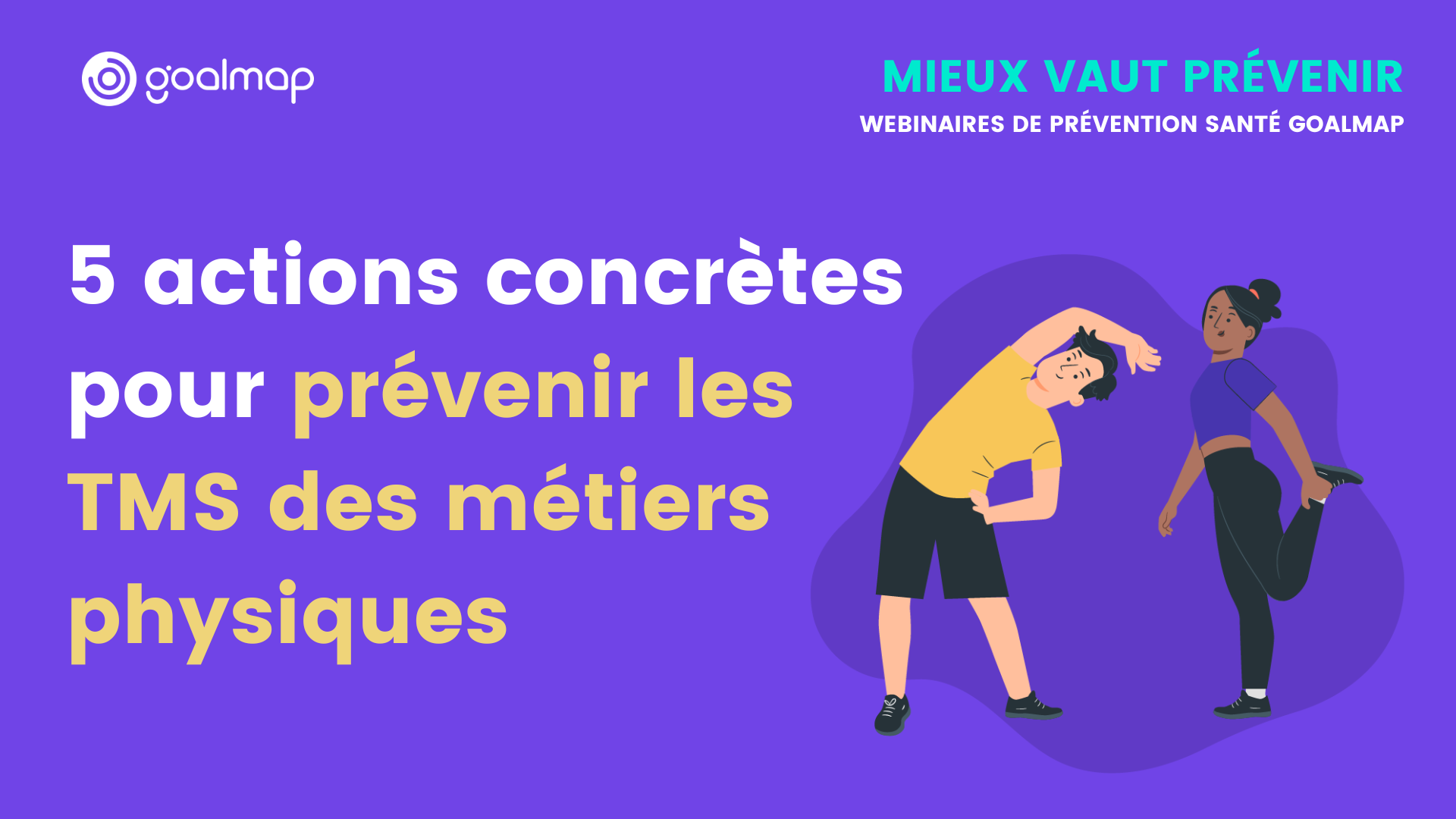 5 actions pour prévenir les TMS des métiers physiques