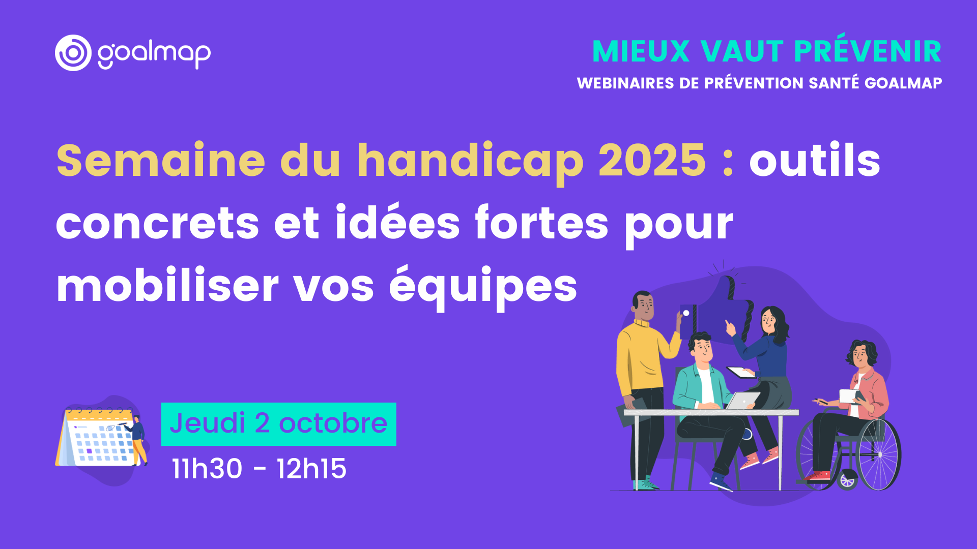 Semaine du handicap 2025 : outils concrets et idées fortes pour mobiliser vos équipes
