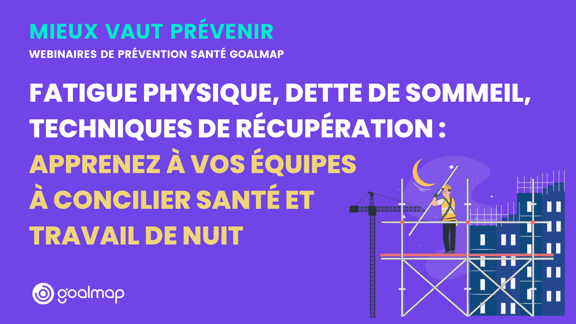 Fatigue physique, dette de sommeil : concilier santé et travail de nuit